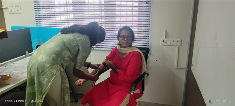 Nurturing Wellness: Women’s Day Health Check & Yog